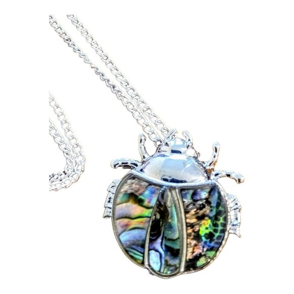 Turtle Pendant 1 3/8" on 22" Silver Tone Chain Necklace Women Jewelry Gifts - Picture 7 of 7